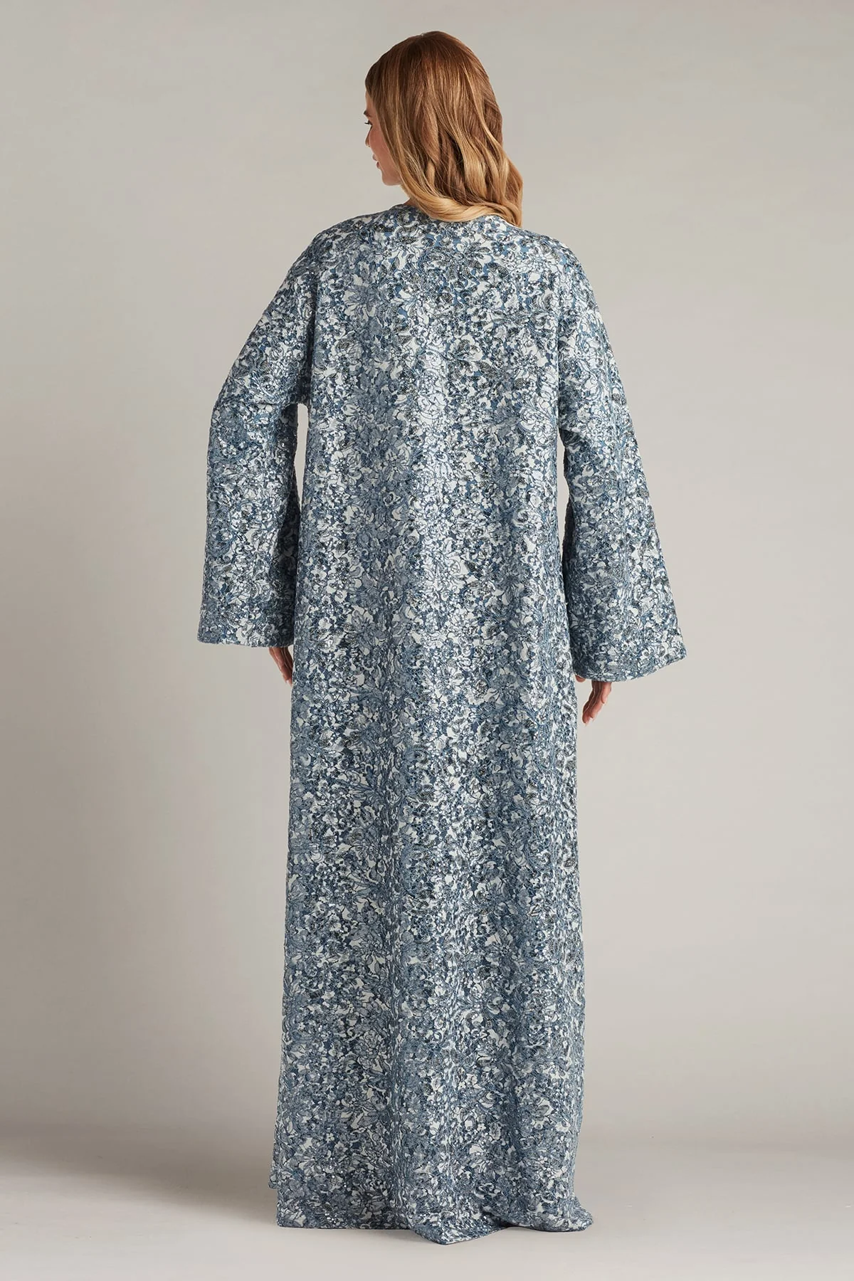 Ostak Sequin Embroidered Caftan Gown - Special Events Unlimited