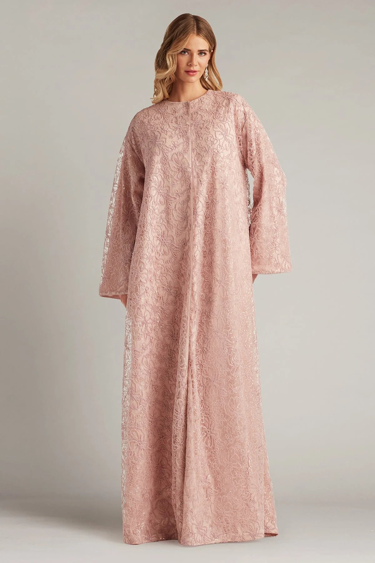 Baynton Sequin Embroidered Caftan Gown - Special Events Unlimited