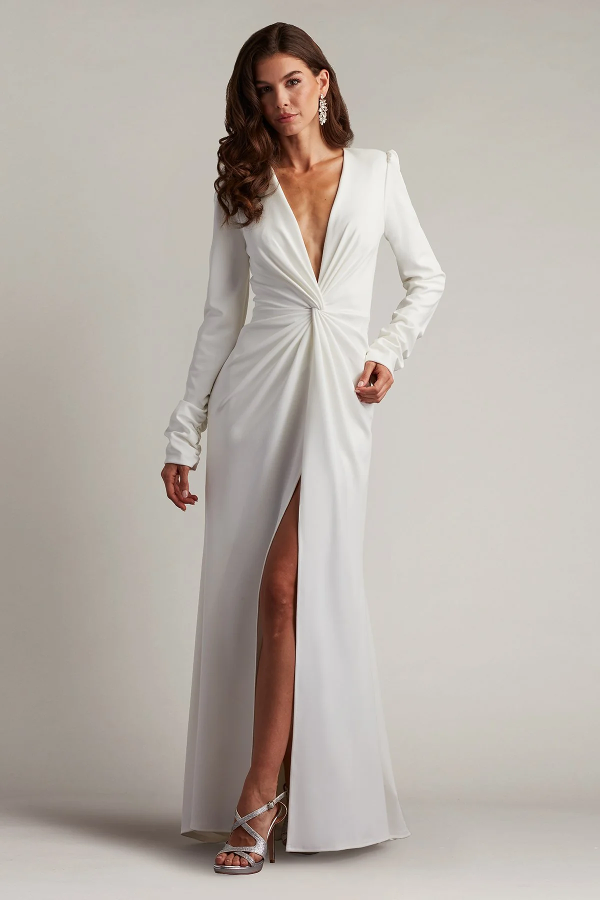 Bates Twist-Front Gown - Special Events Unlimited
