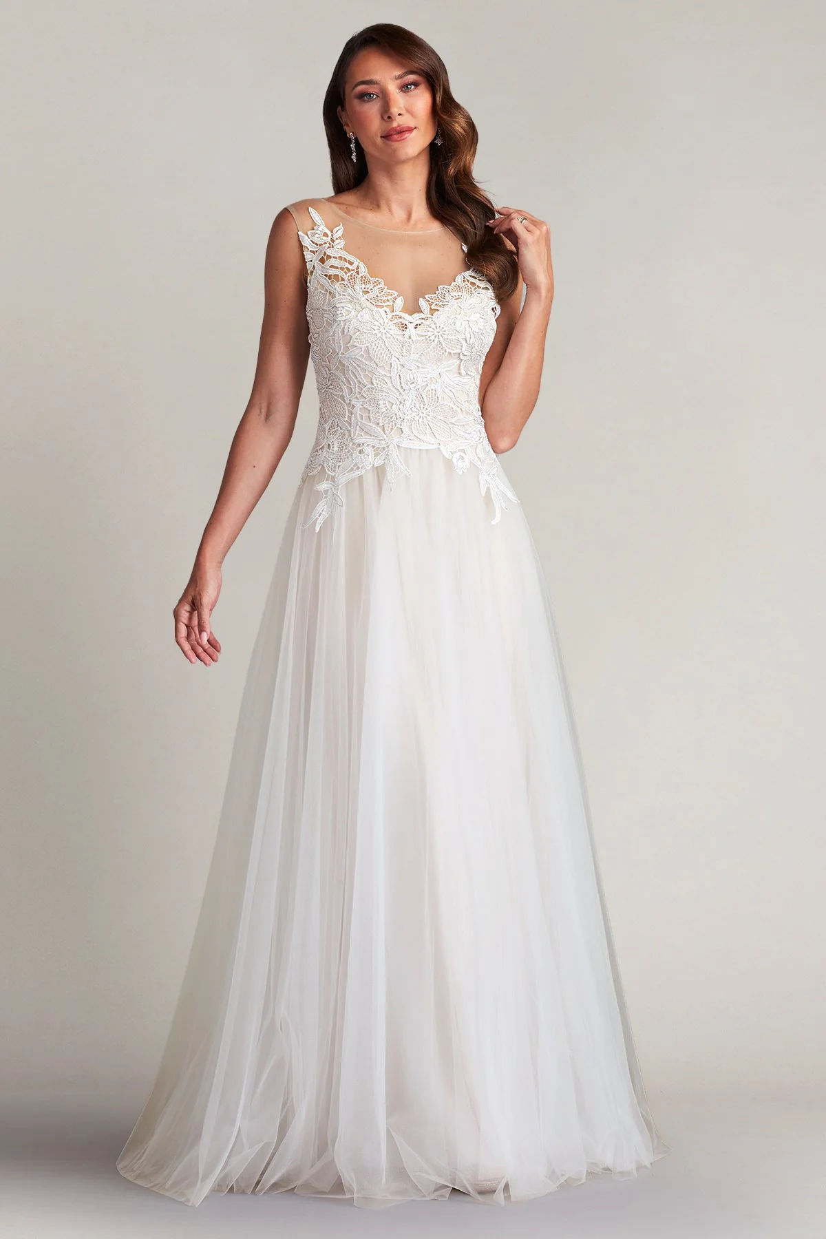 Jardine Lace Tulle Gown - Special Events Unlimited