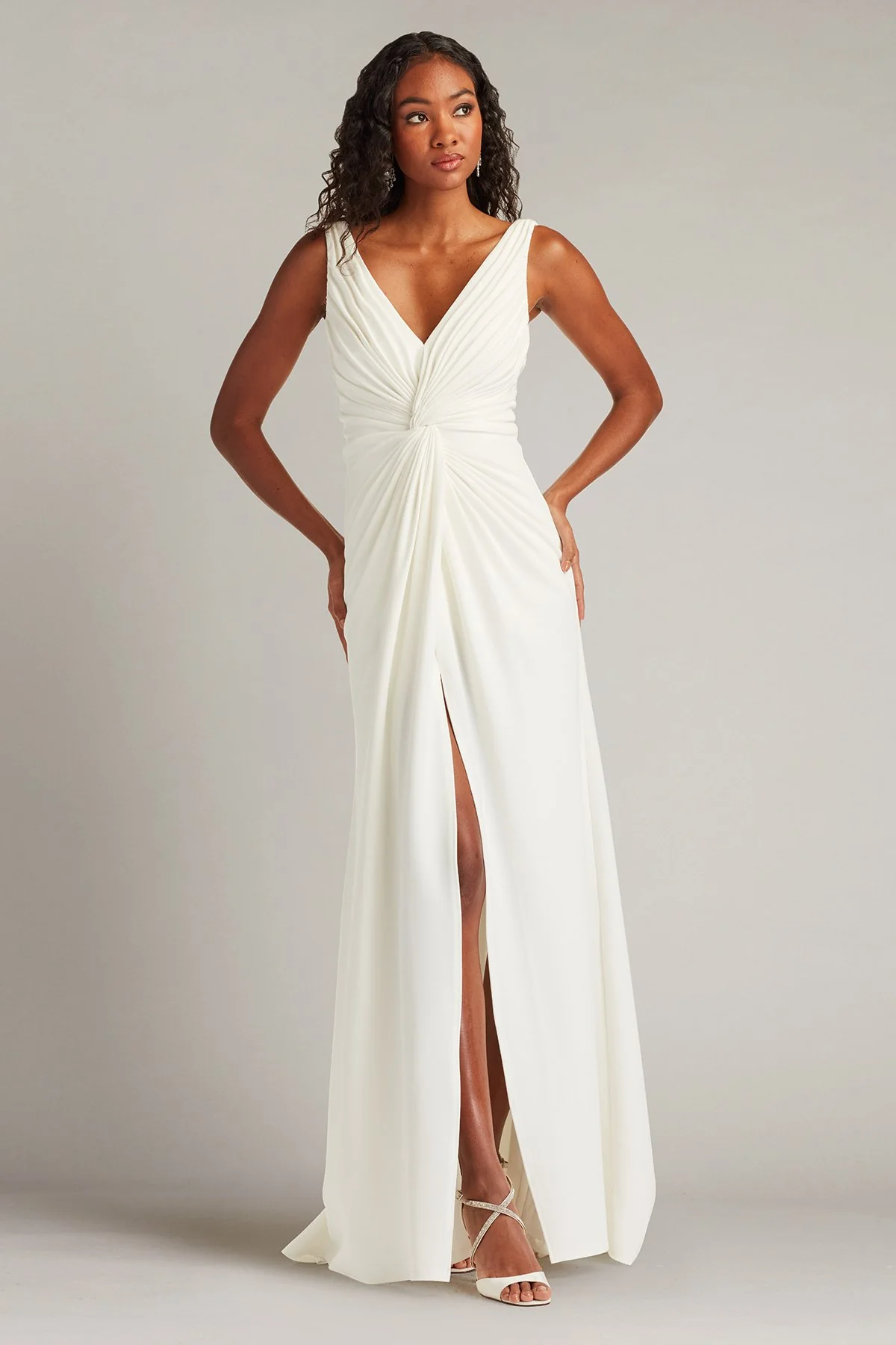 Jessey Twist-Front Gown - Special Events Unlimited