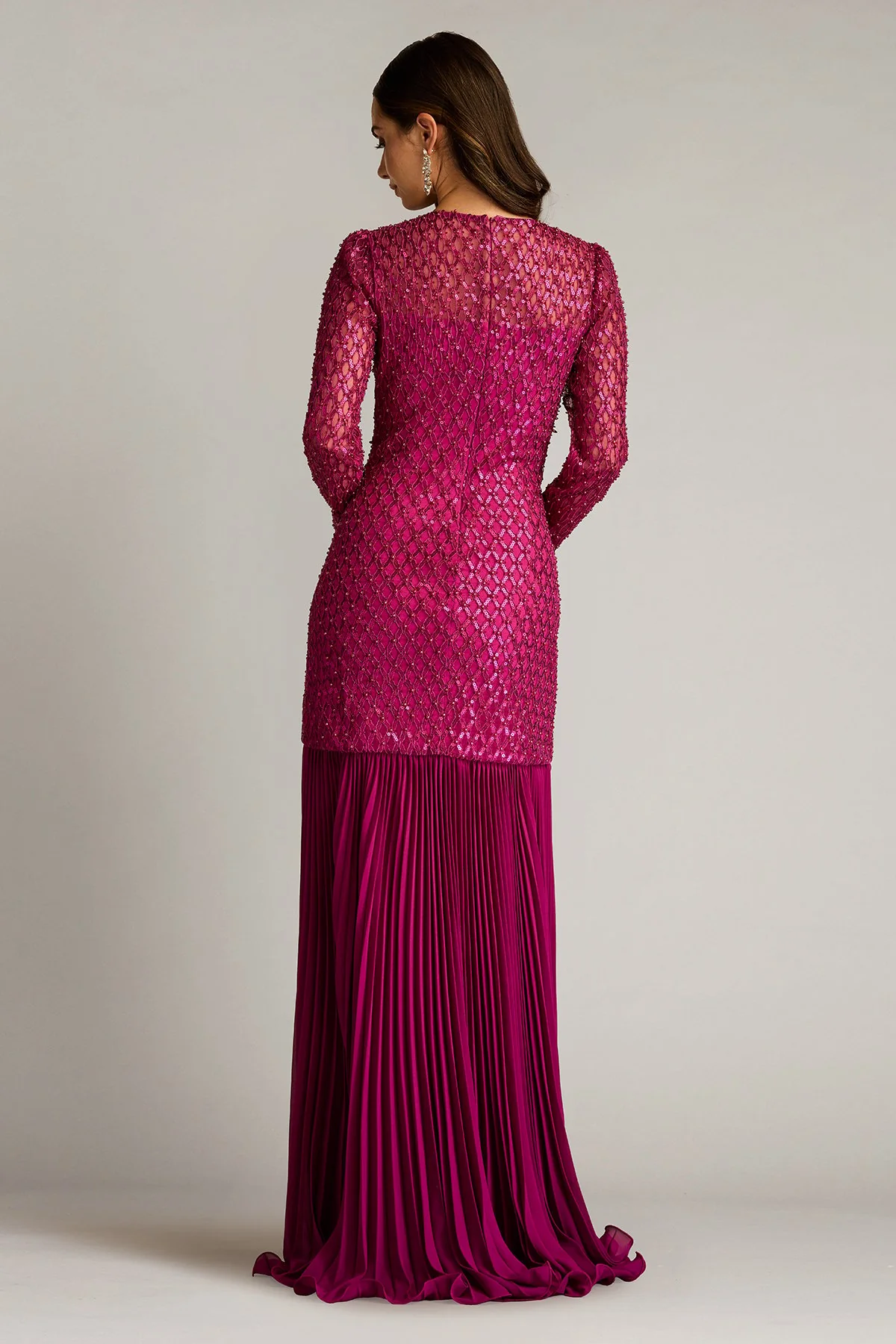 Halim Sequin Embroidered Illusion Gown - Special Events Unlimited