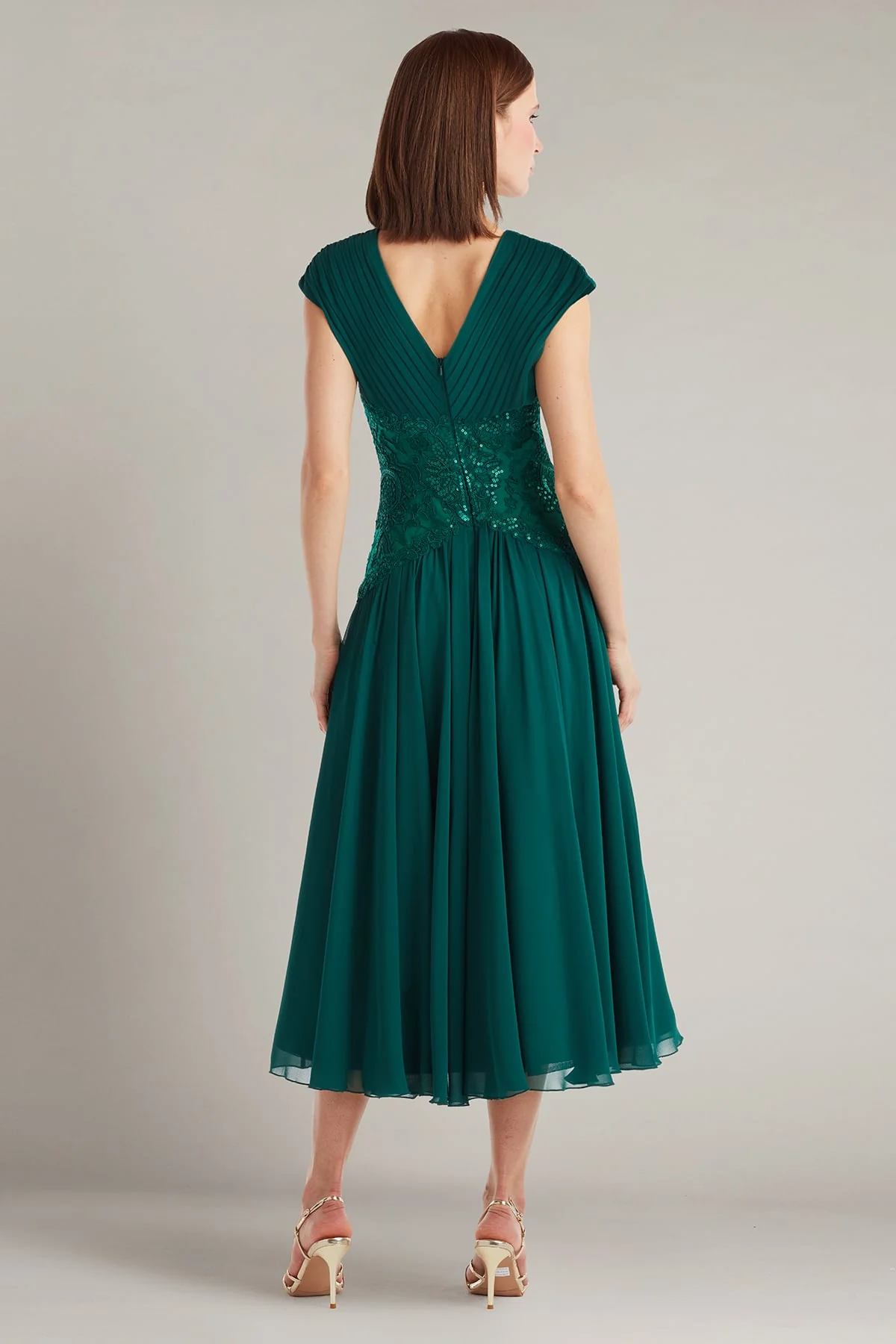 Nerina Embellished Midi Dress - Special Events Unlimited