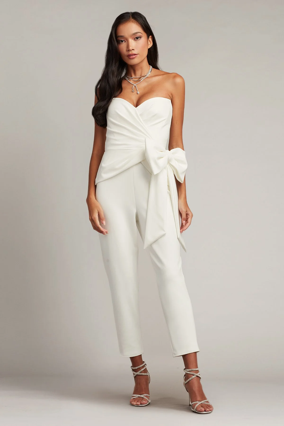 Banks Bow Waist Jumpsuit - Special Events Unlimited