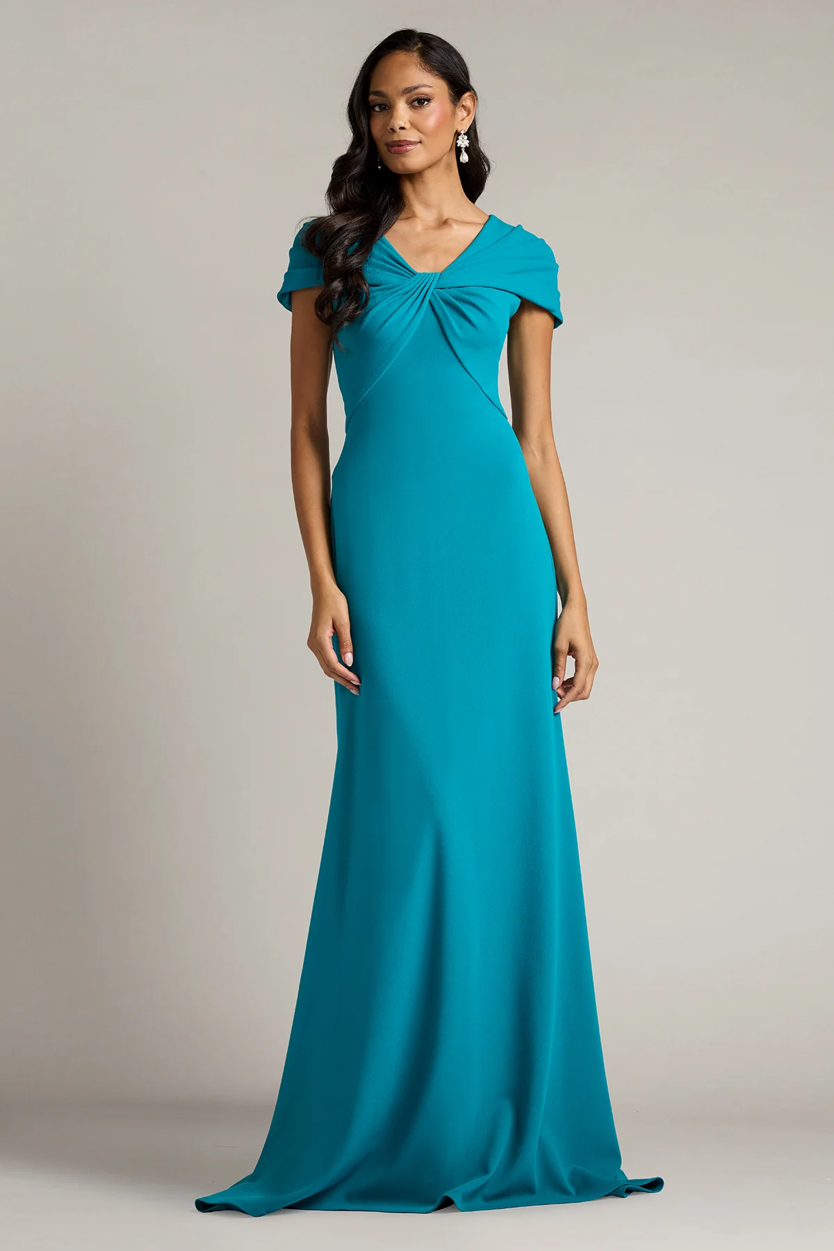 Rafner Twist Neck Gown - Special Events Unlimited
