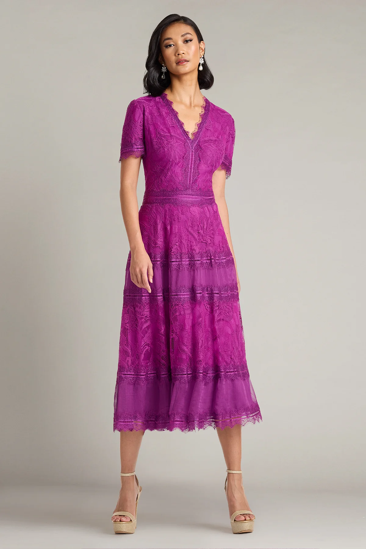 Beatrice Tea-Length Dress - Special Events Unlimited