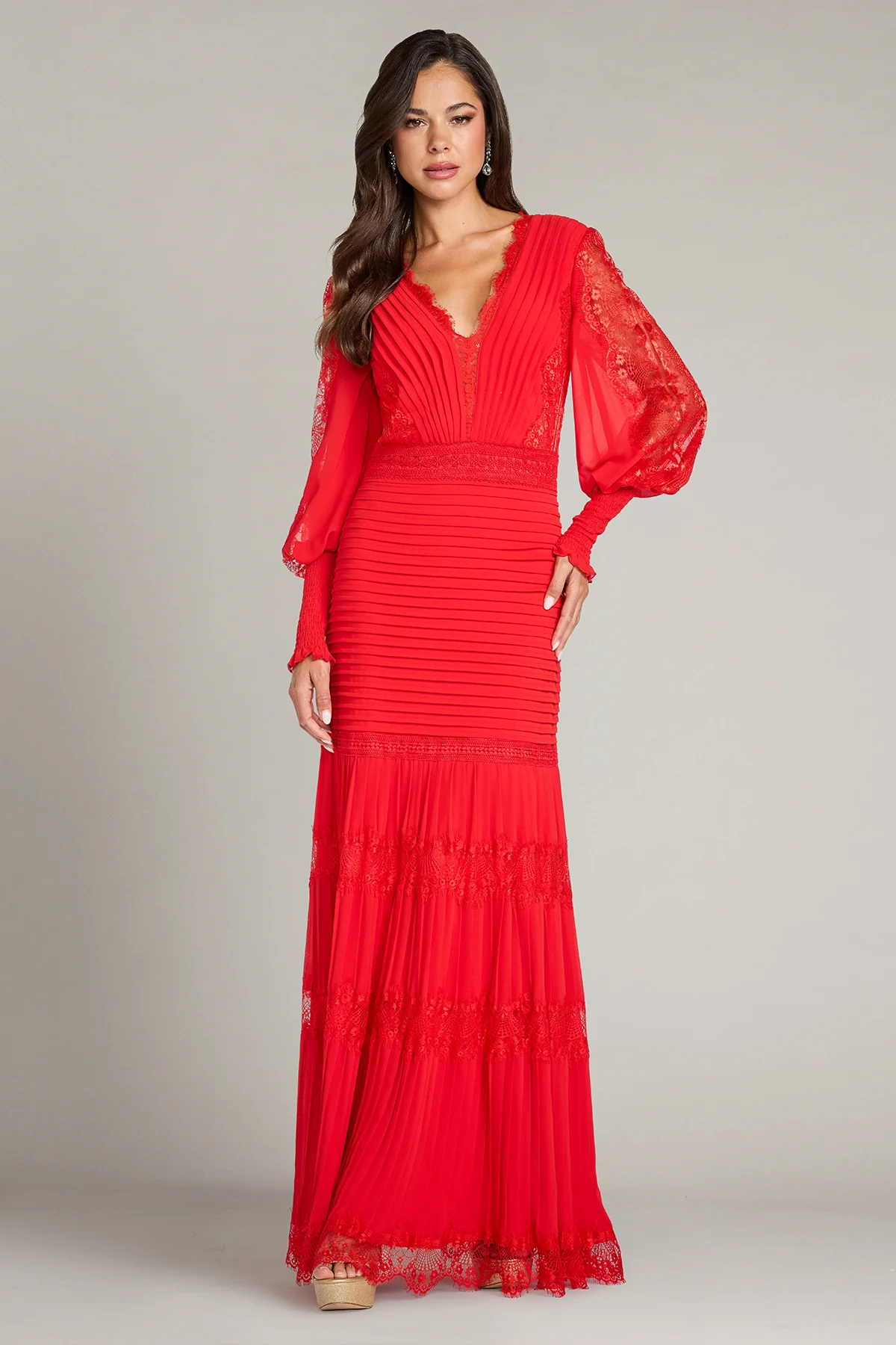 Nyssa Bishop Sleeve Gown - Special Events Unlimited