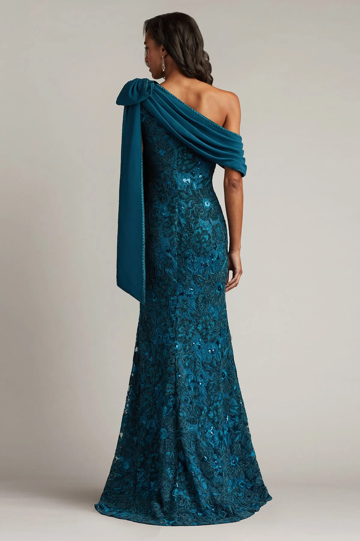 Ishani Bow-Shoulder Gown - Special Events Unlimited
