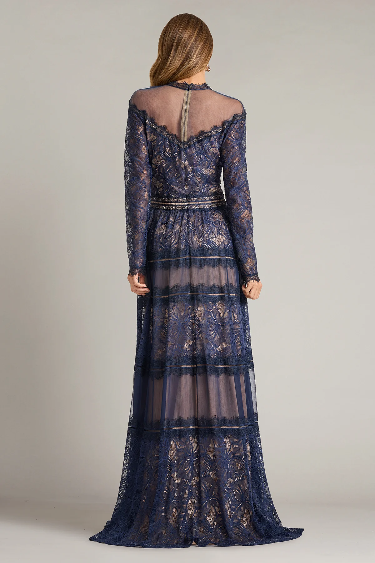 Debore Orchid Lace Gown - Special Events Unlimited