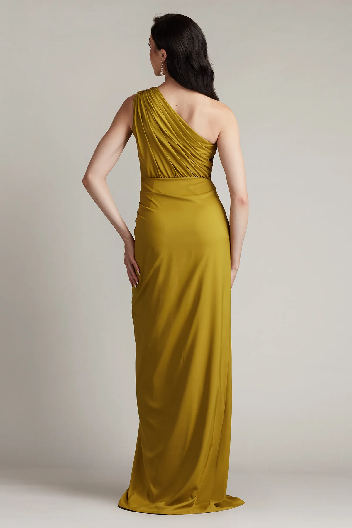 Lena Waterfall Drape Gown - Special Events Unlimited