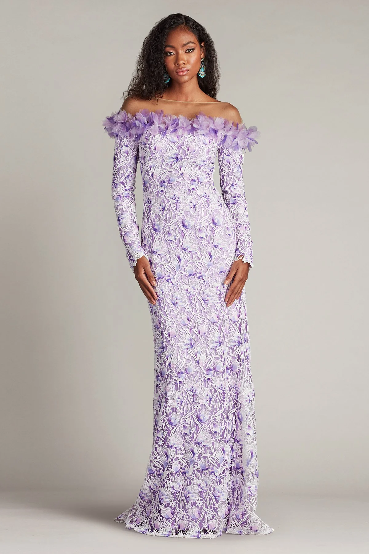 Liora Embroidered Lace Gown - Special Events Unlimited