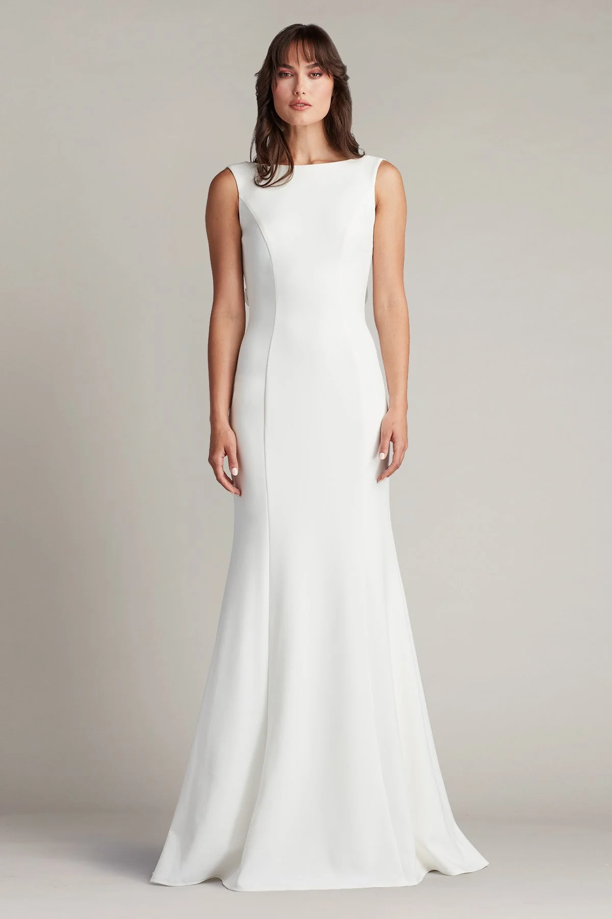 Beckwith Rosette Low Back Gown - Special Events Unlimited
