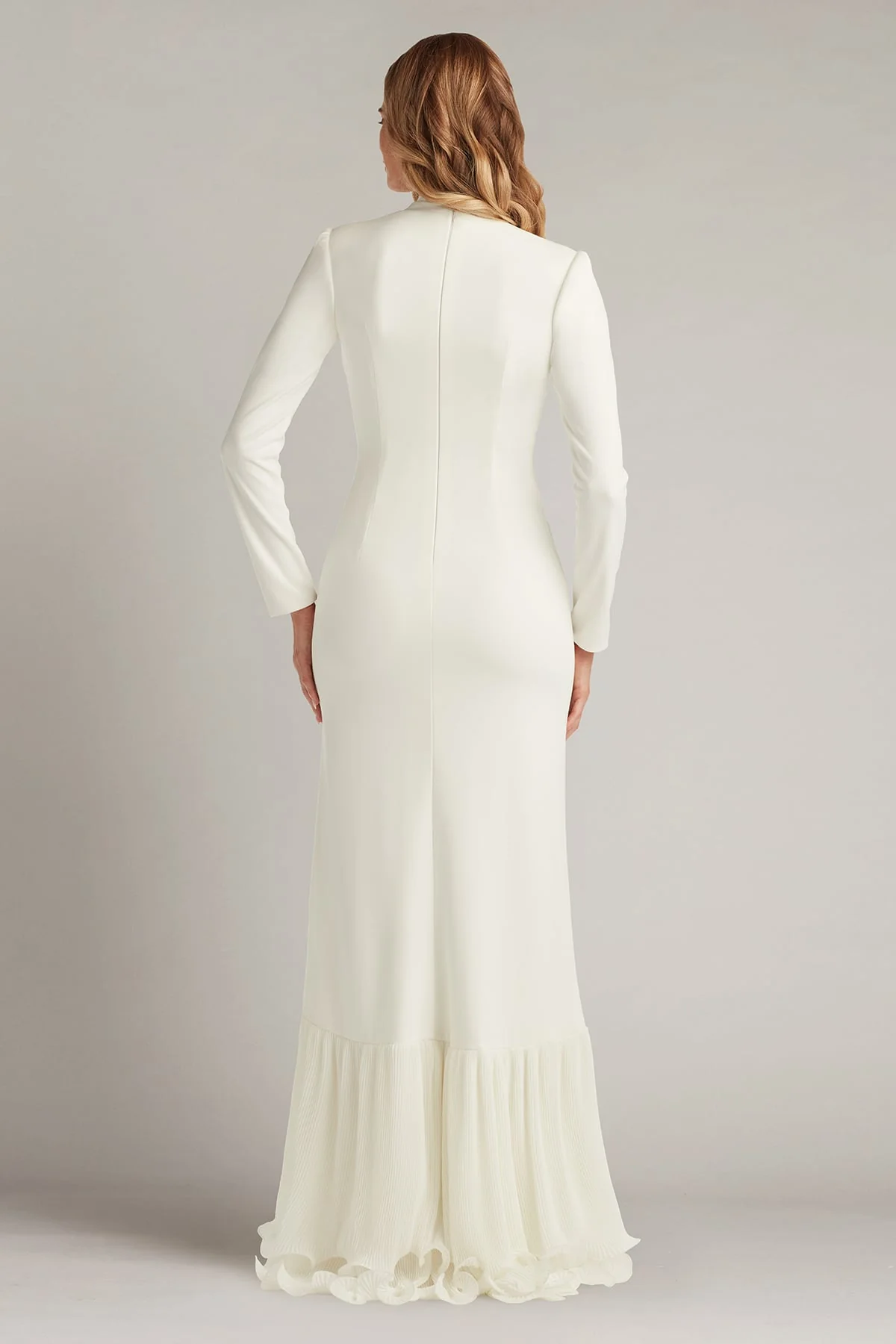Malone Cascading Ruffle Gown - Special Events Unlimited