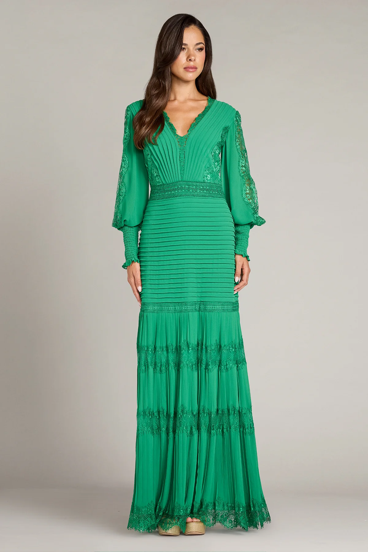 Nyssa Bishop Sleeve Gown - Special Events Unlimited
