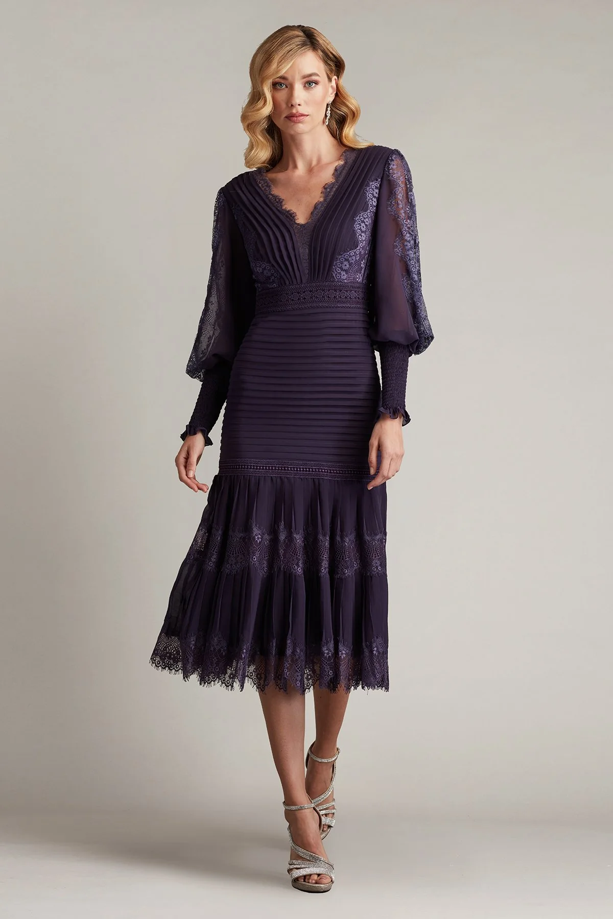 Nyssa Bishop Sleeve Dress - Special Events Unlimited