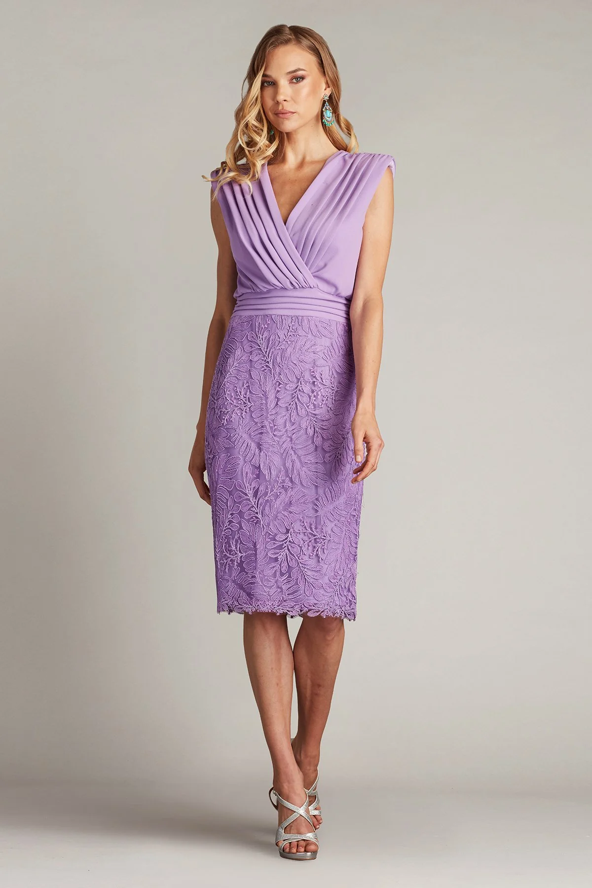 Newell Embroidered Blouson Dress - Special Events Unlimited