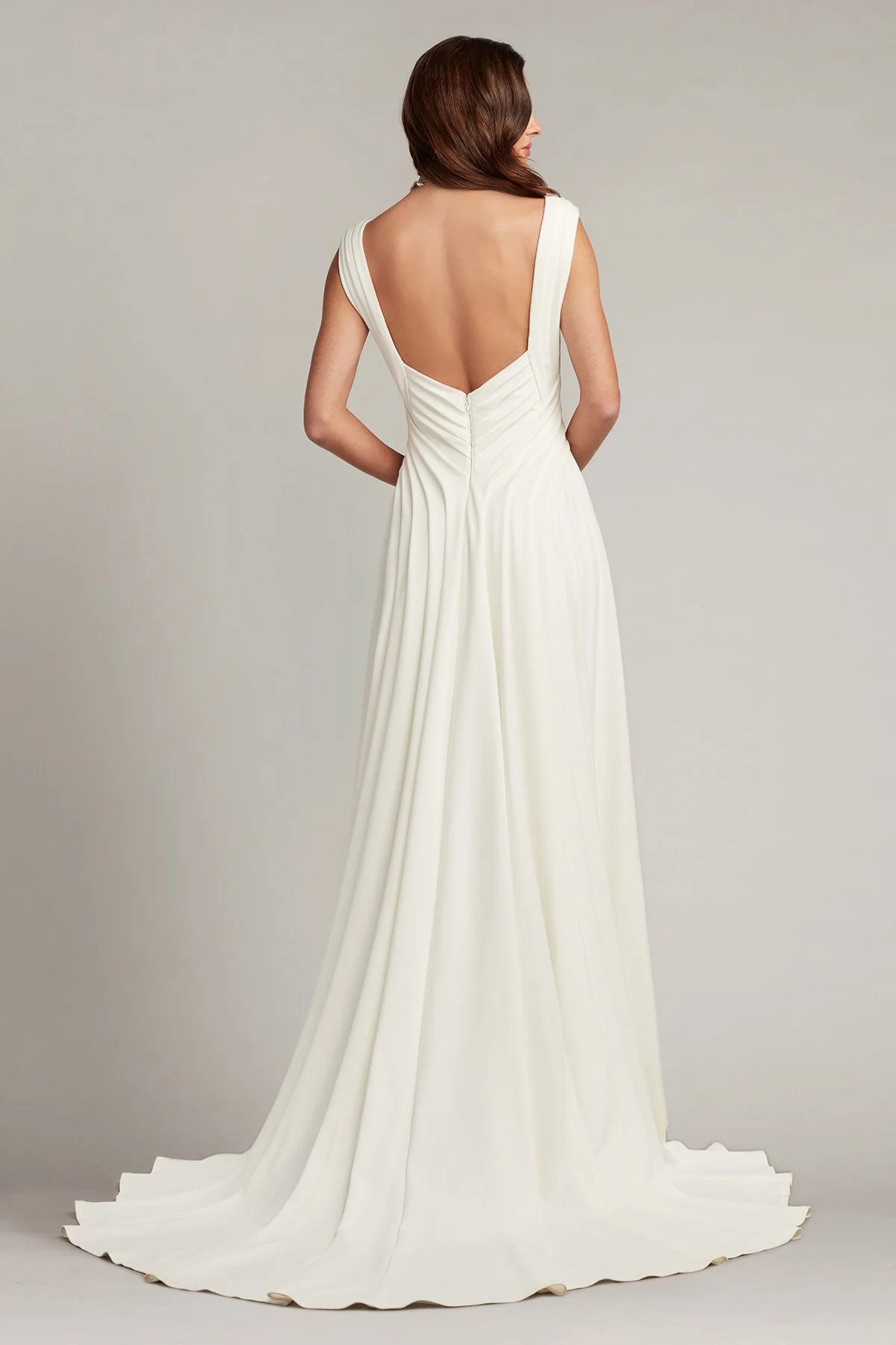 Callaway Draped Open Back Gown - Special Events Unlimited