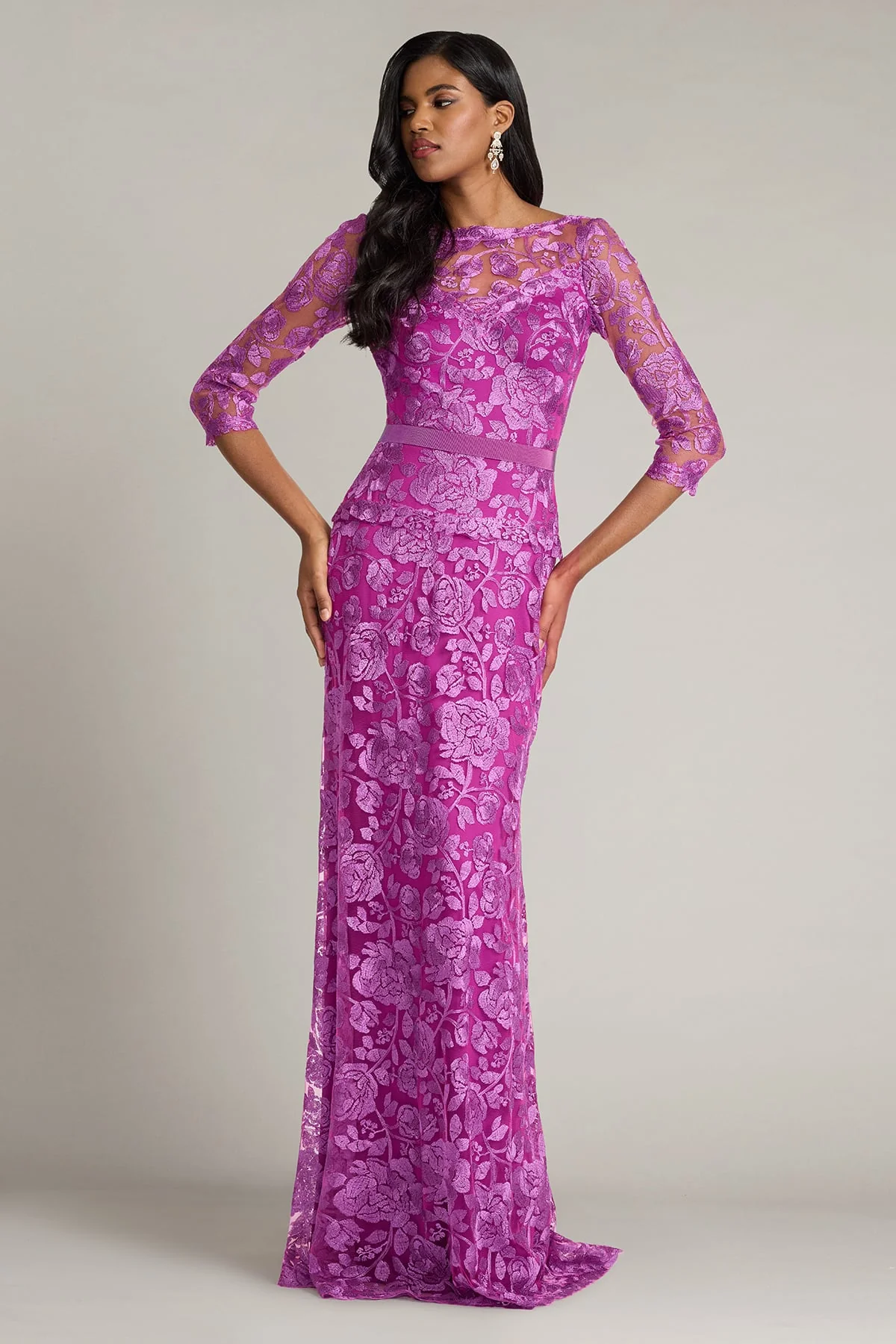 Carelle Embroidered Tulle Gown - Special Events Unlimited