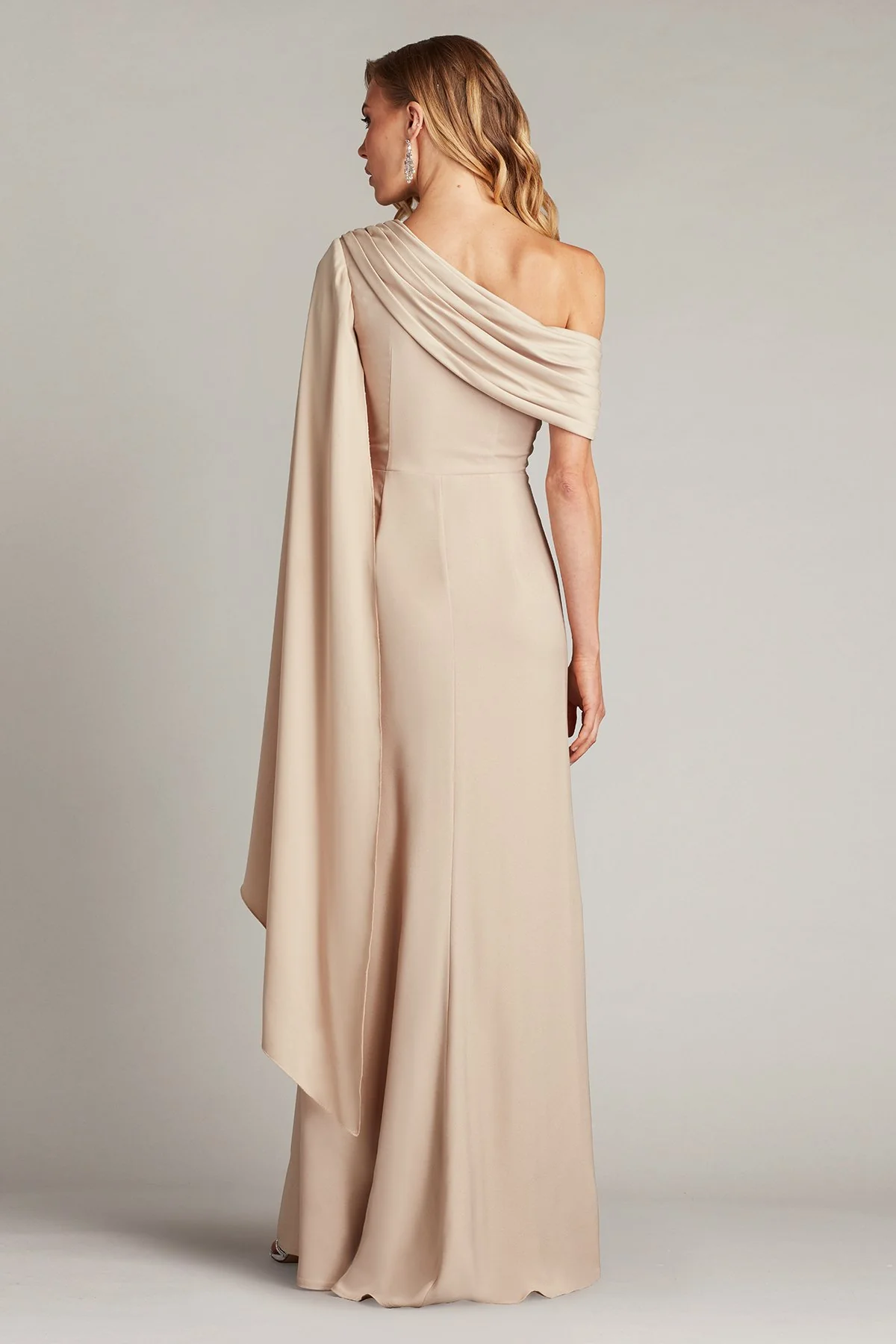 Ember Cape Sleeve Gown - Special Events Unlimited