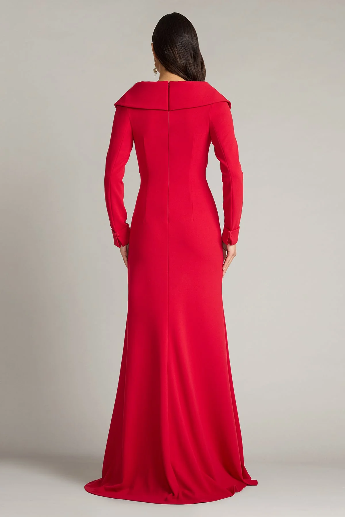 Noma Portrait Collar Gown - Special Events Unlimited