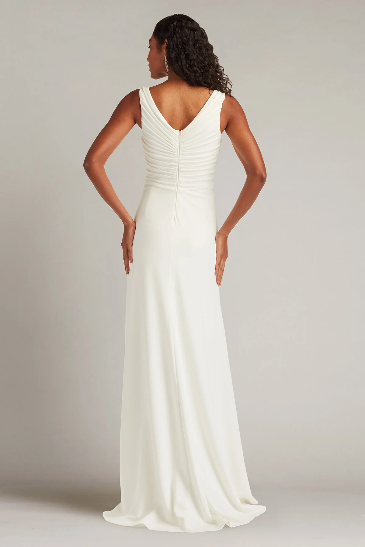 Jessey Twist-Front Gown - Special Events Unlimited