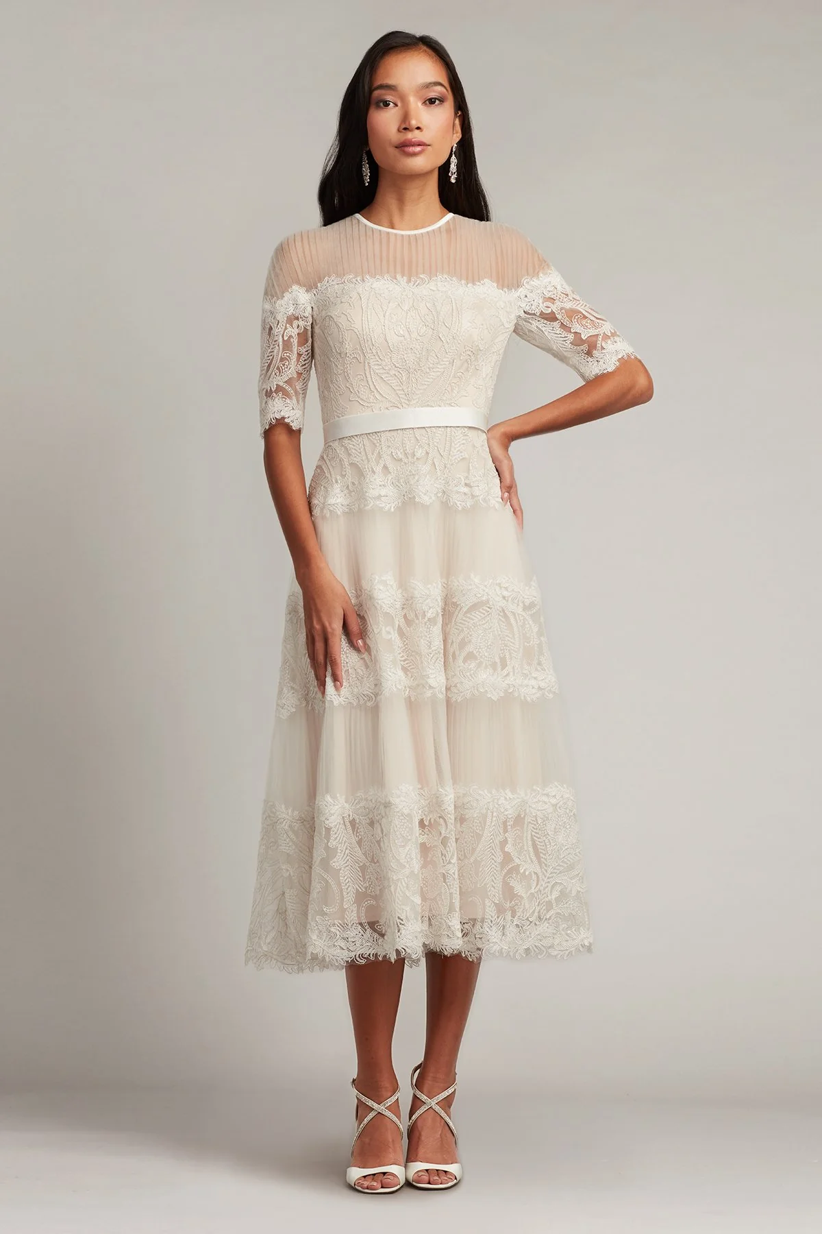 Corra Illusion Midi Dress - Special Events Unlimited