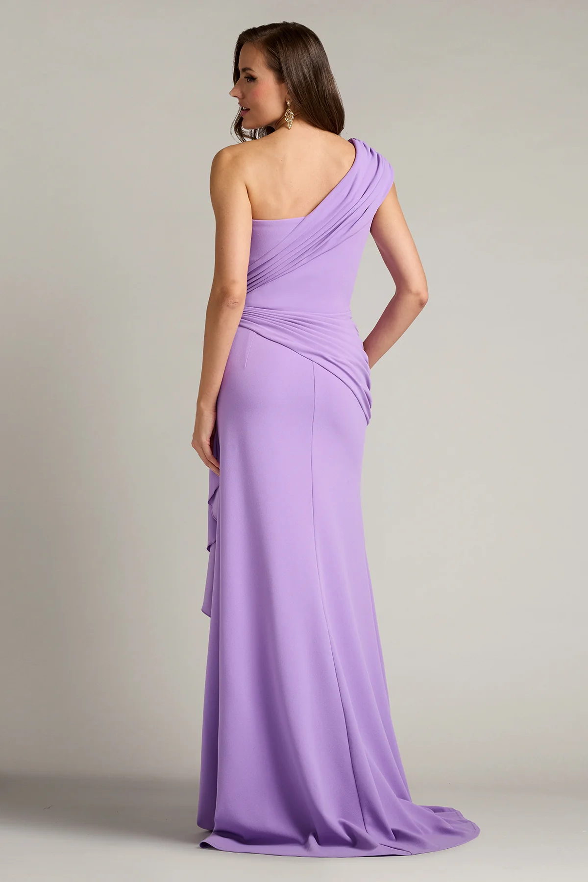 Lune Waterfall Sash Gown - Special Events Unlimited