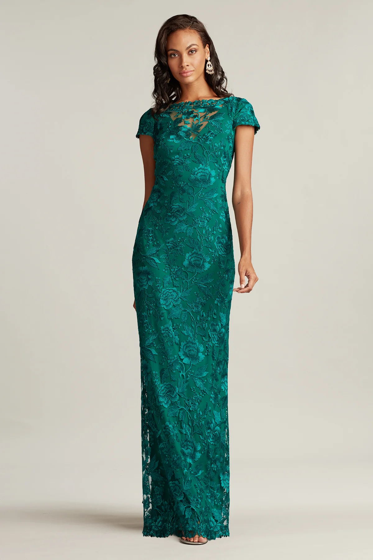 Oran Embroidered Tulle Gown - Special Events Unlimited