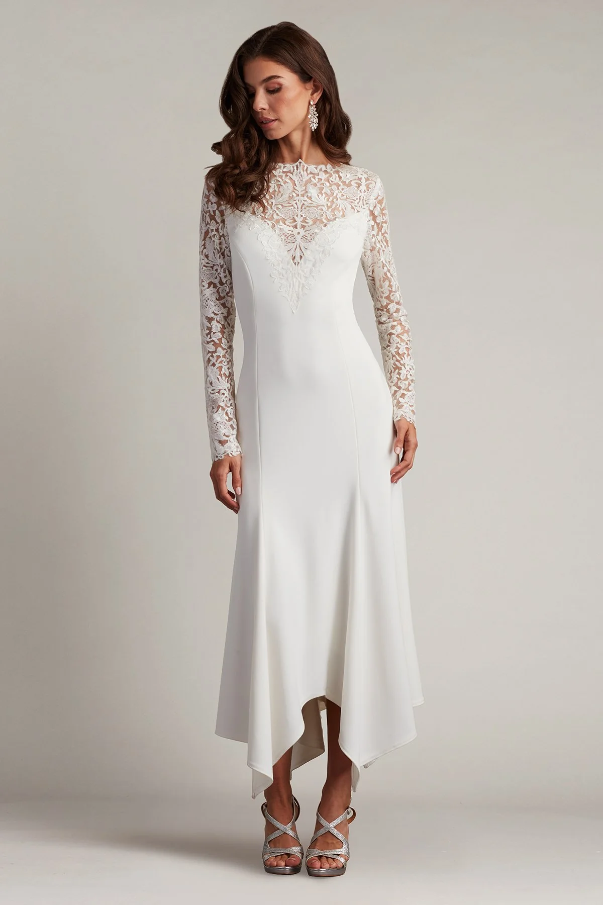 Marzia Illusion Midi Dress - Special Events Unlimited