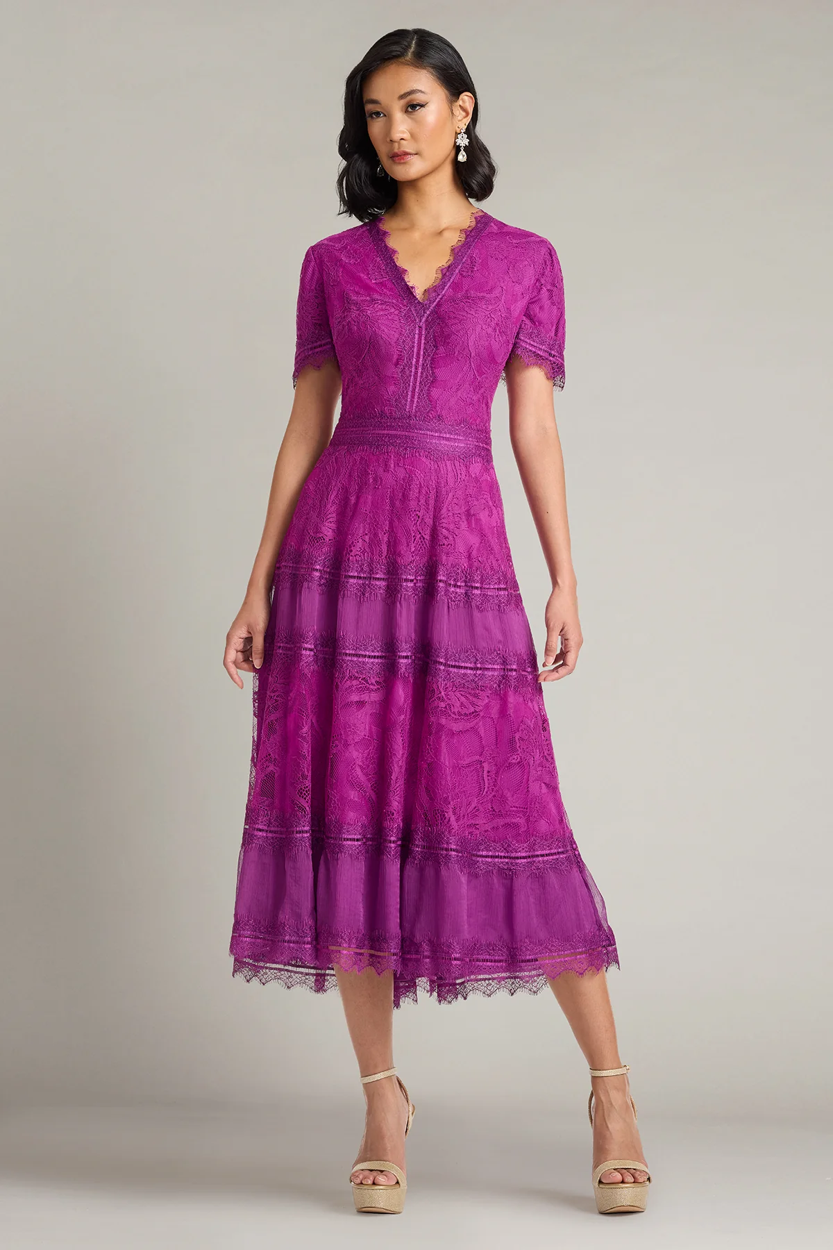 Beatrice Tea-Length Dress - Special Events Unlimited