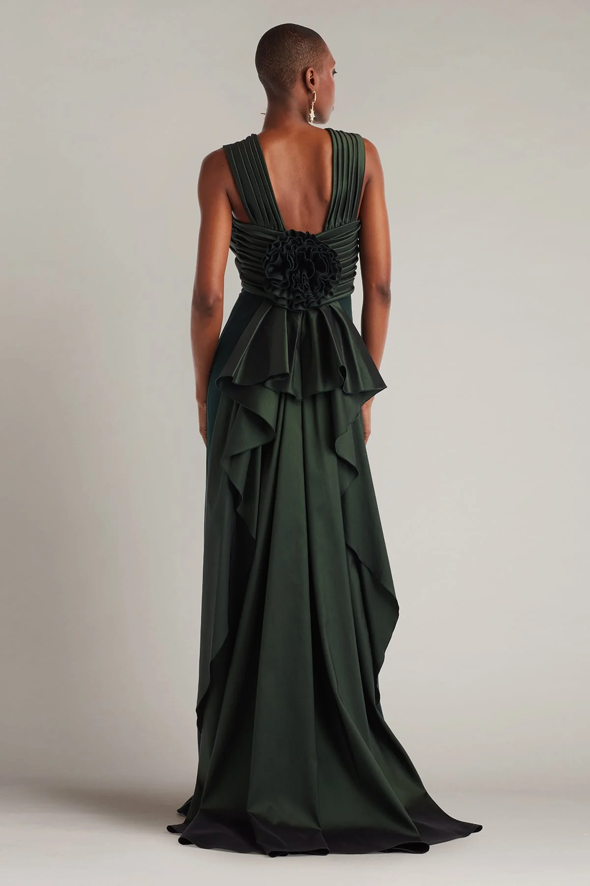 Caro Cascading Halter Gown - Special Events Unlimited