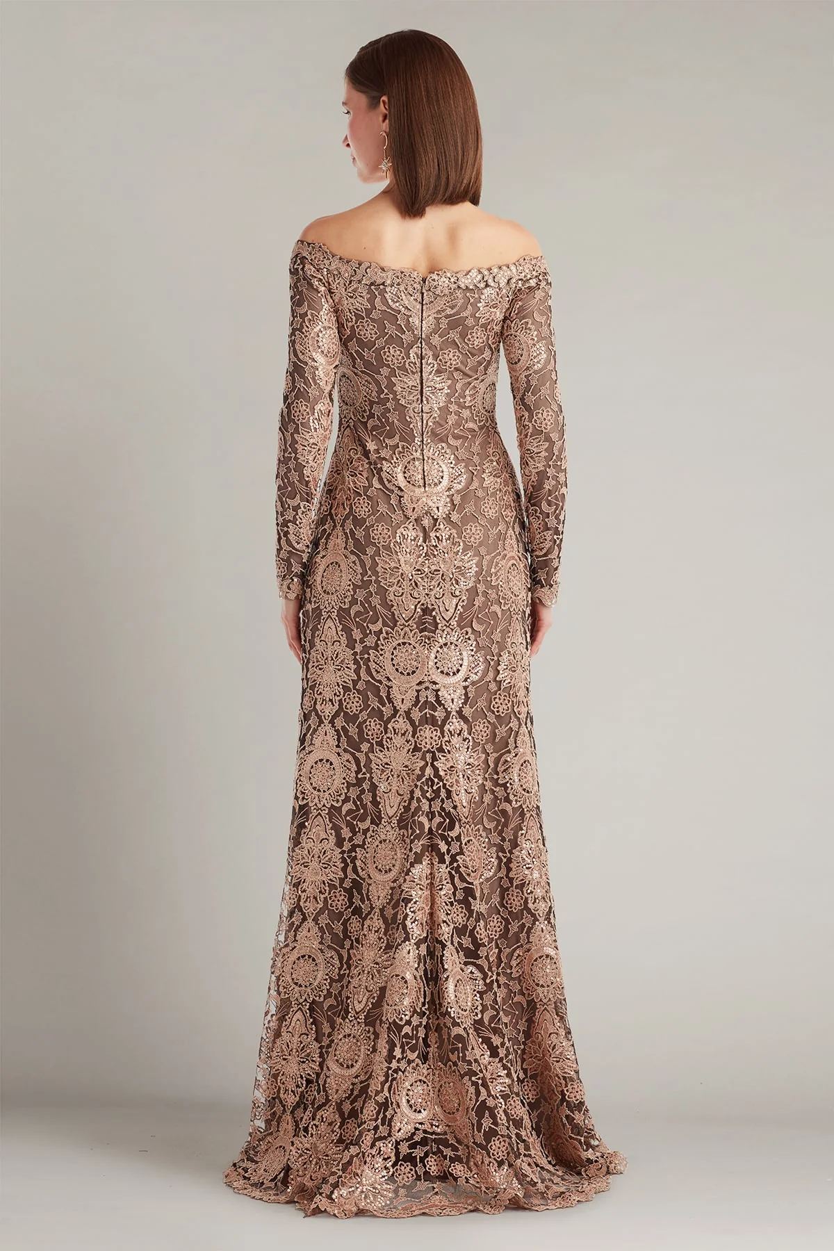 Elisara Sequin Embroidered Gown - Special Events Unlimited