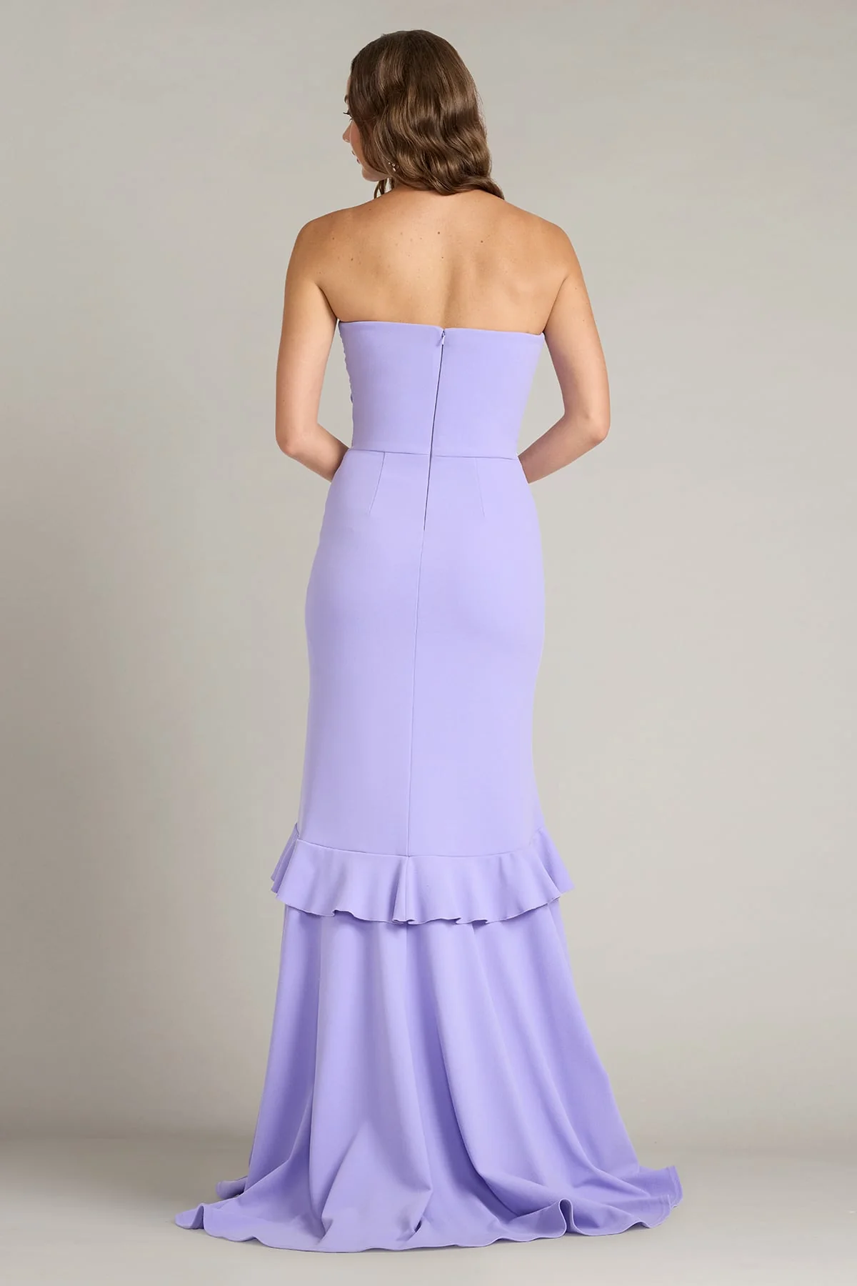 Spargo Cascading Ruffle Gown - Special Events Unlimited