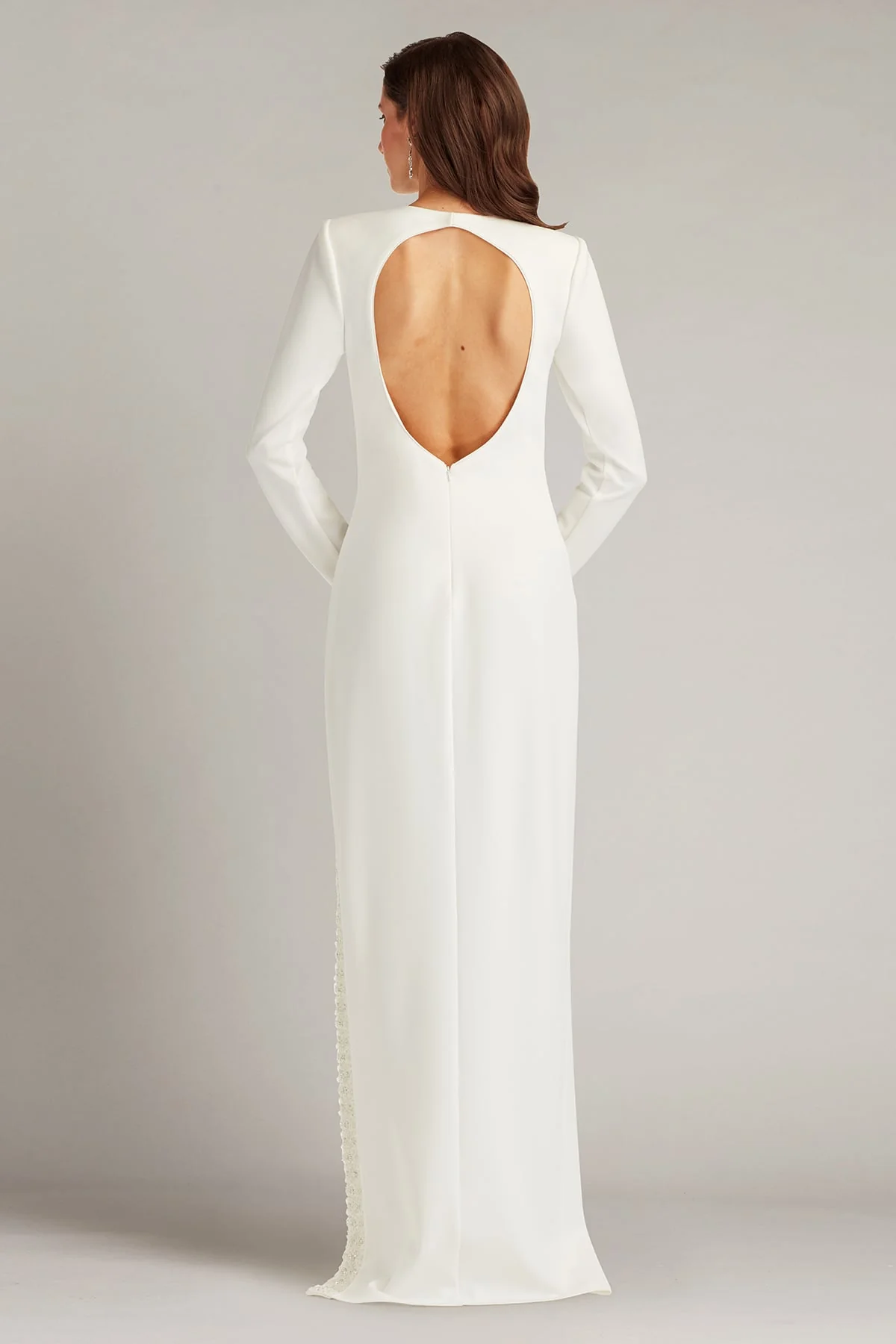 Geyer Embellished Open Back Gown - Special Events Unlimited