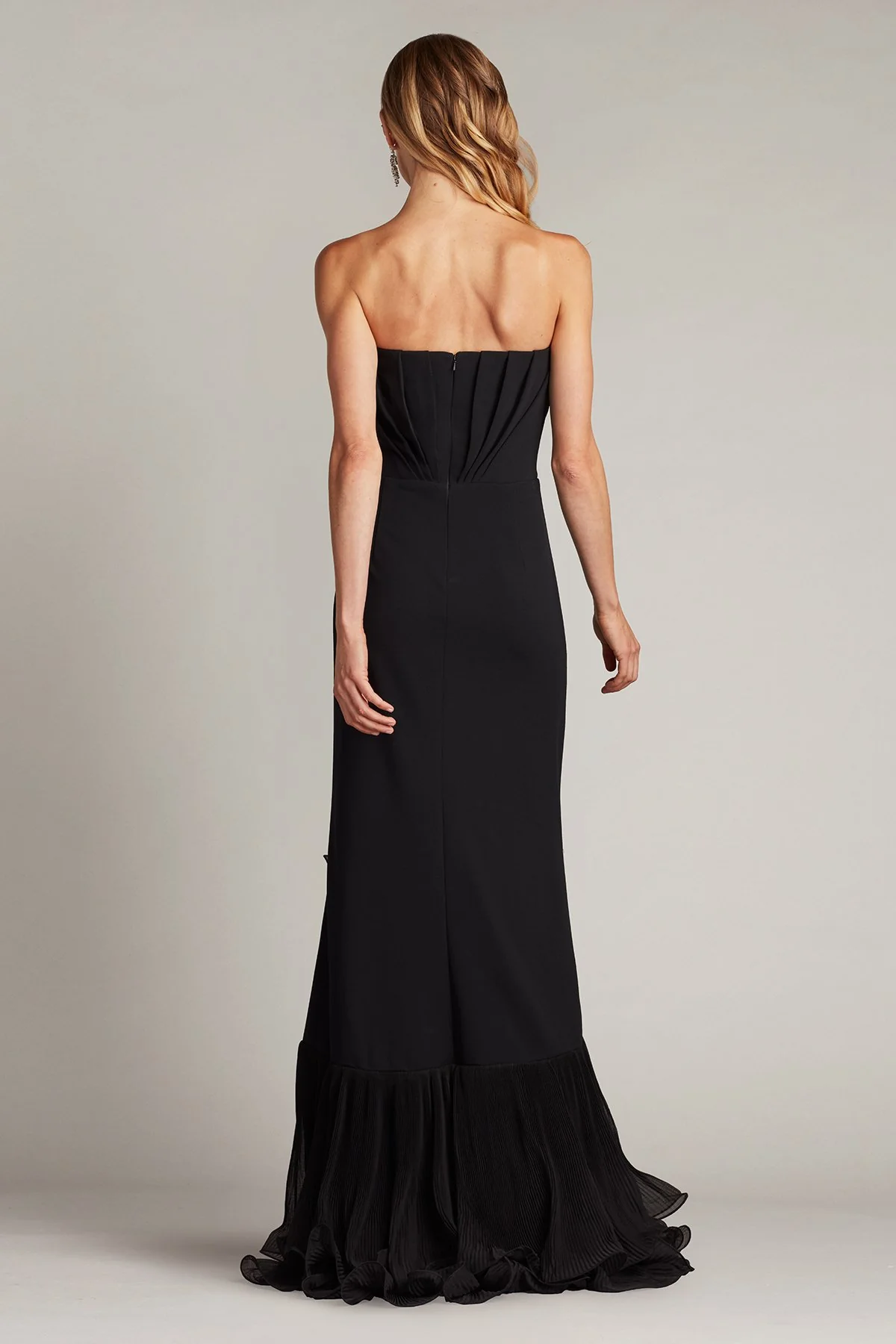 Leith Cascading Ruffle Gown - Special Events Unlimited