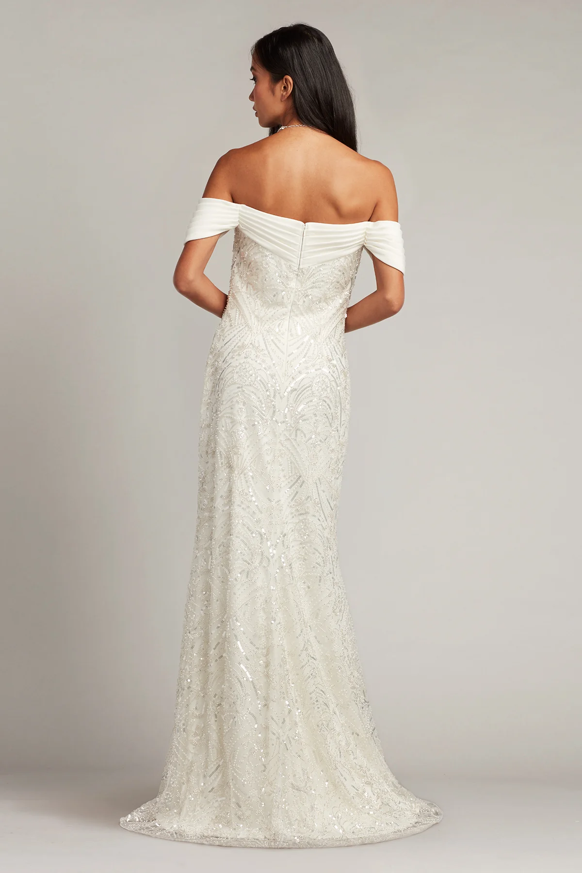 Stowell Embellished Tulle Strapless Gown - Special Events Unlimited
