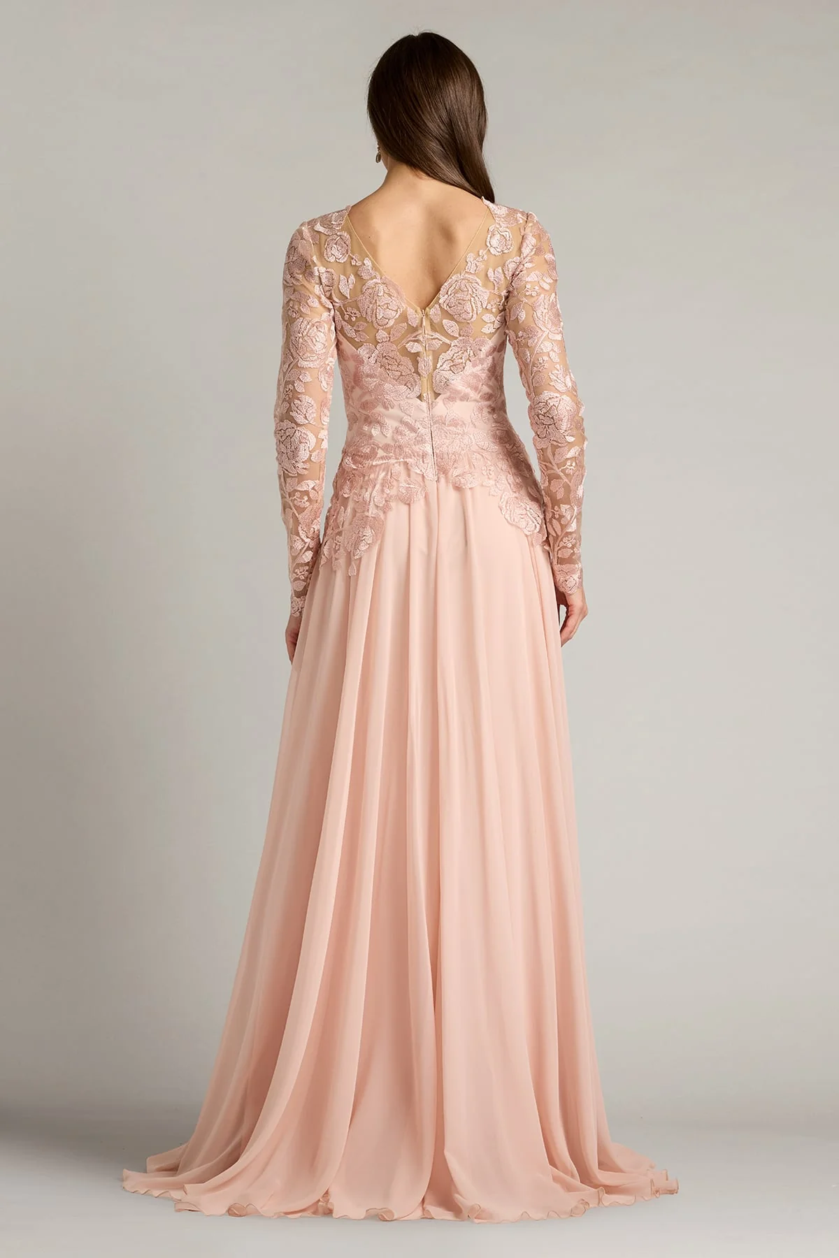 Lendon Embroidered Tulle Gown - Special Events Unlimited